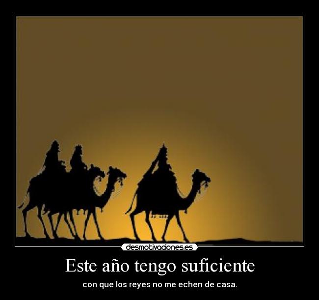 Este año tengo suficiente -