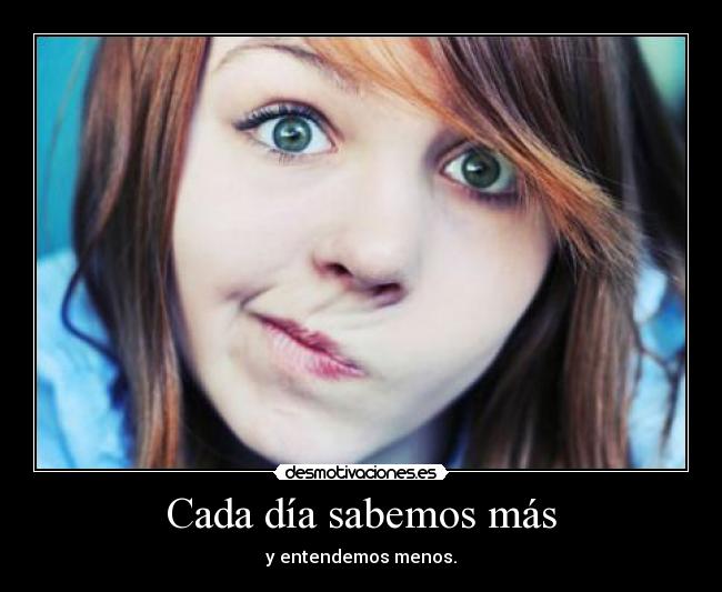 carteles saber desmotivaciones