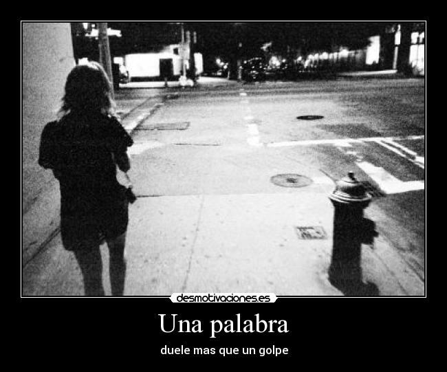 Una palabra -