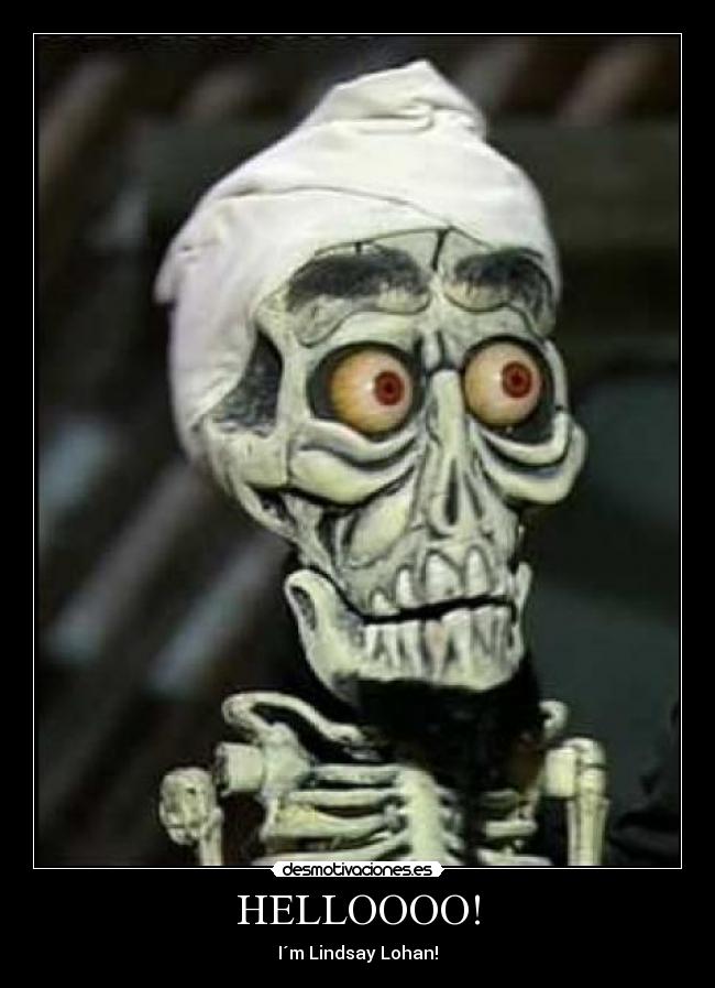 HELLOOOO! - I´m Lindsay Lohan!