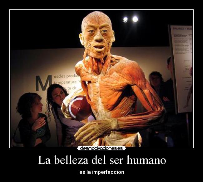 La belleza del ser humano -