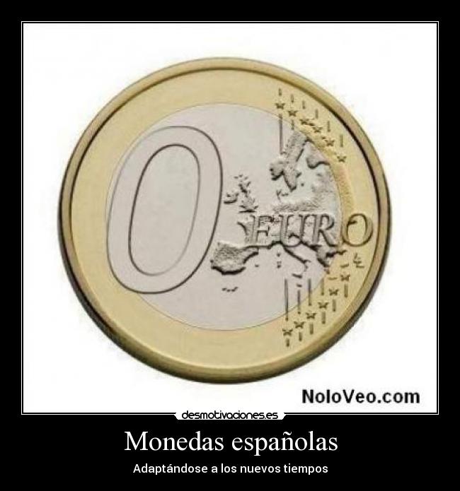 Monedas españolas - Adaptándose a los nuevos tiempos