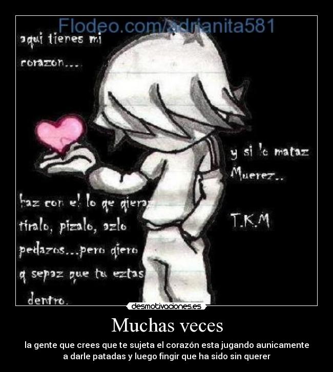 Muchas veces -