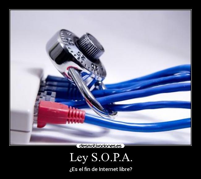Ley S.O.P.A. -