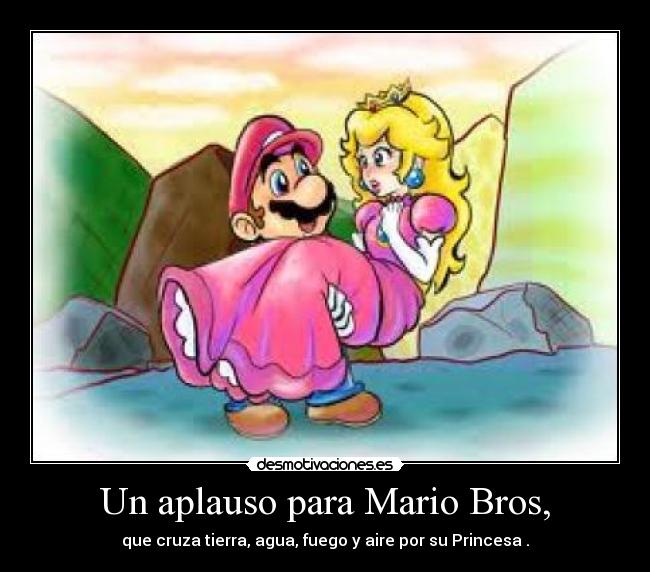 Un aplauso para Mario Bros, - 