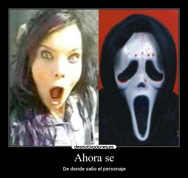 Ahora se - De donde salio el personaje