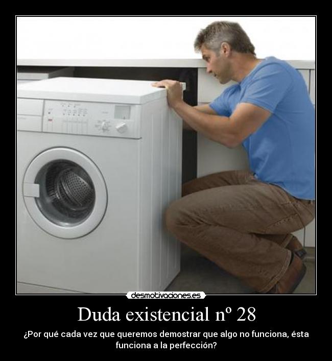 Duda existencial nº 28 -