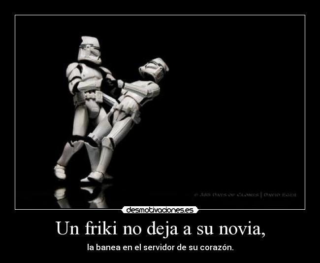 Un friki no deja a su novia, - la banea en el servidor de su corazón.