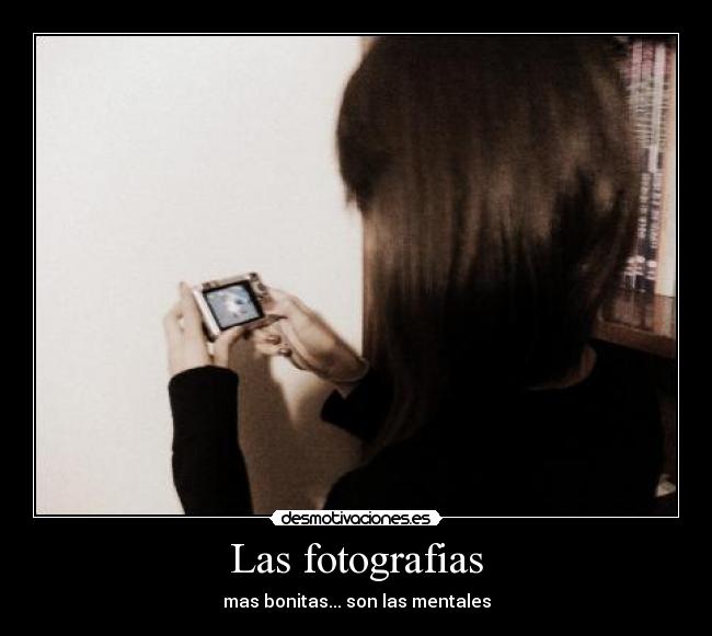 Las fotografias -