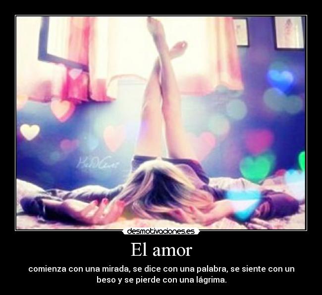 El amor -
