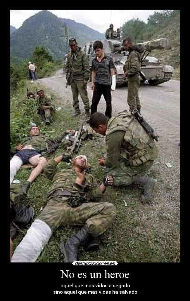 No es un heroe -