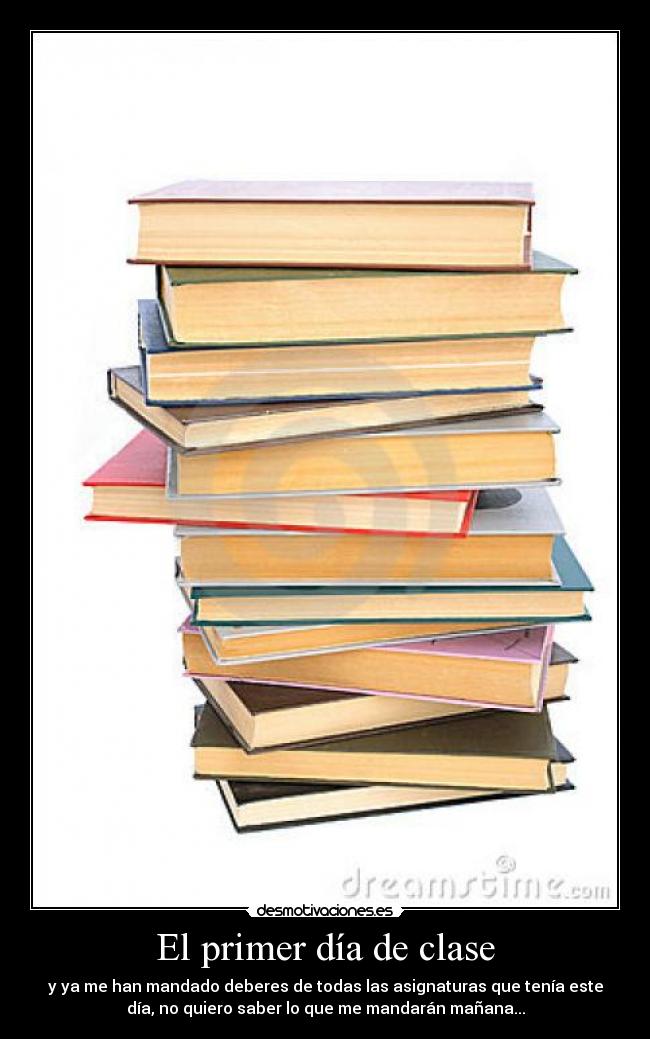 carteles miedo futuro los deberes desmotivaciones