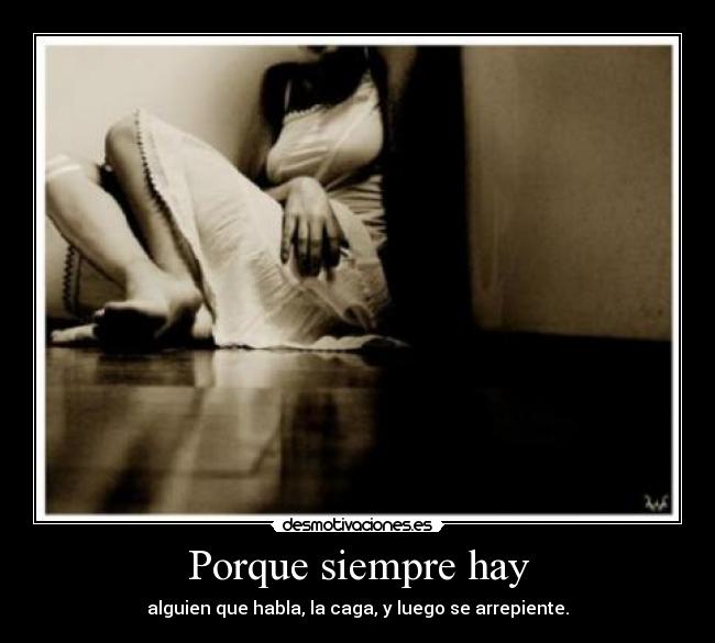 Porque siempre hay - 