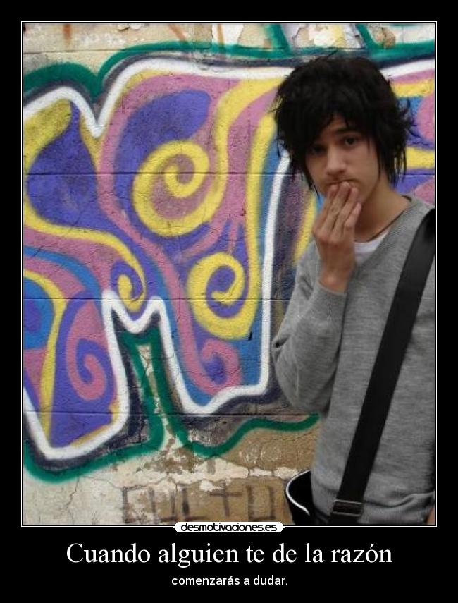 Cuando alguien te de la razón - 