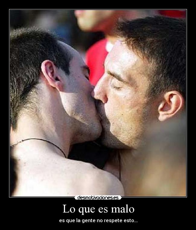 Lo que es malo -