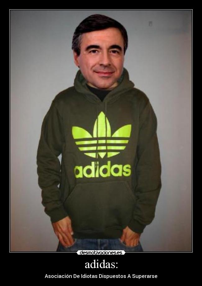 carteles adidas desmotivaciones