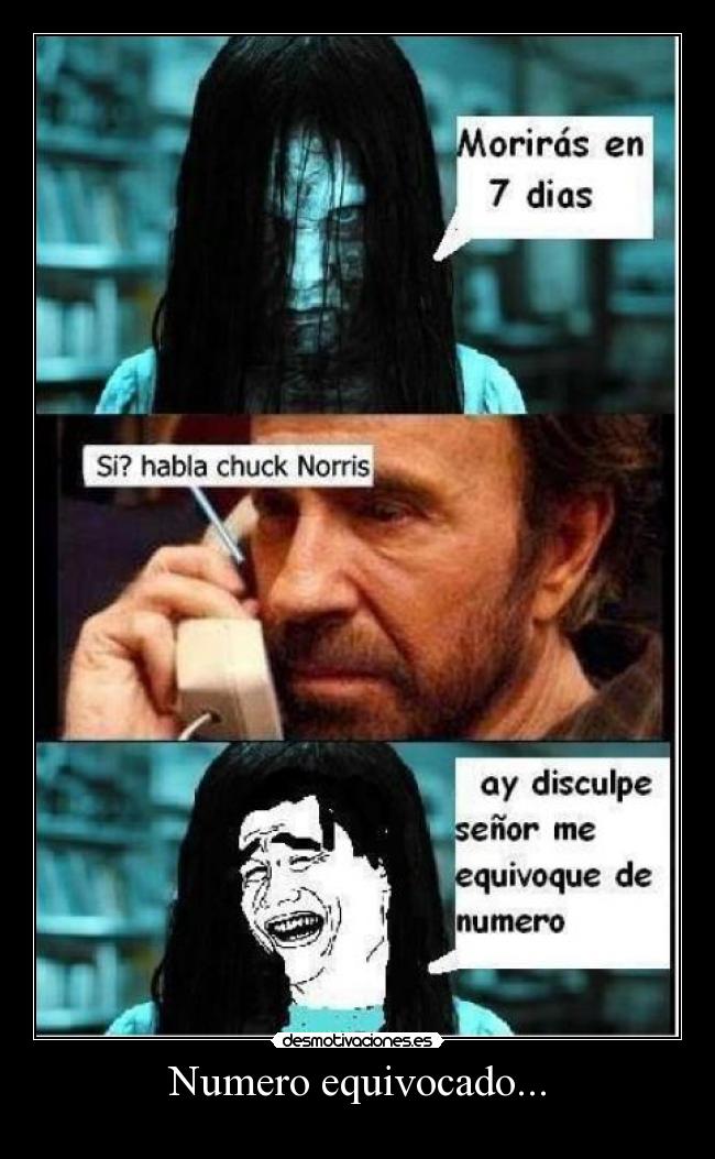 Numero equivocado... - 