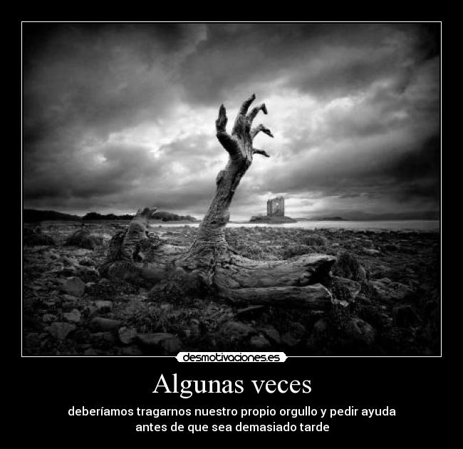 Algunas veces -