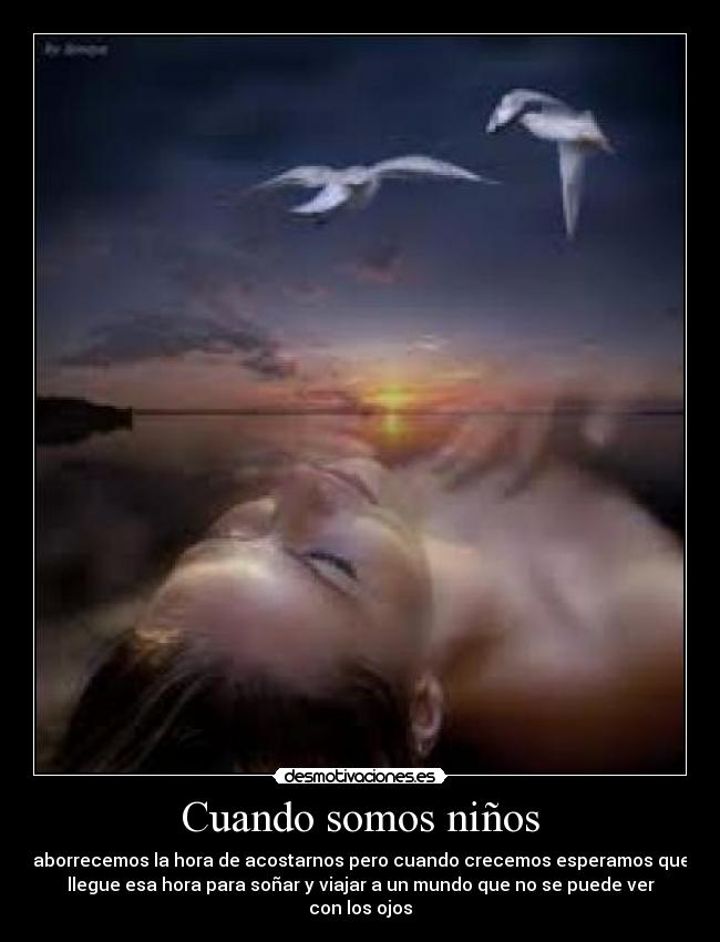Cuando somos niños -