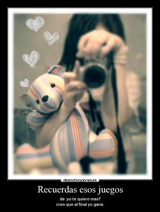 Recuerdas esos juegos - 