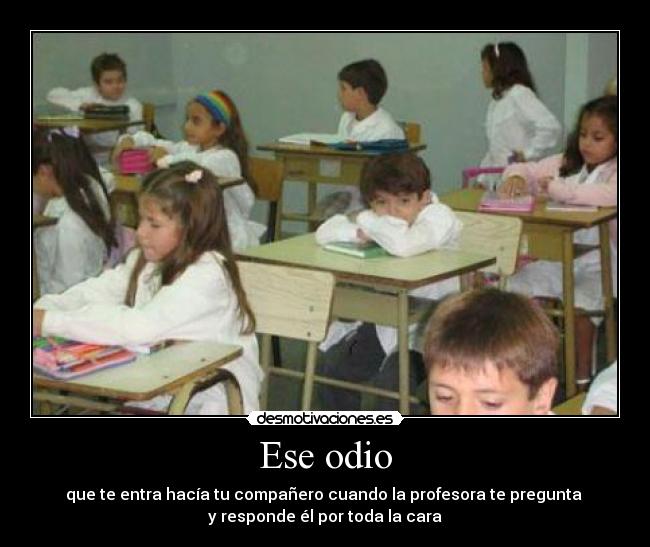Ese odio - 