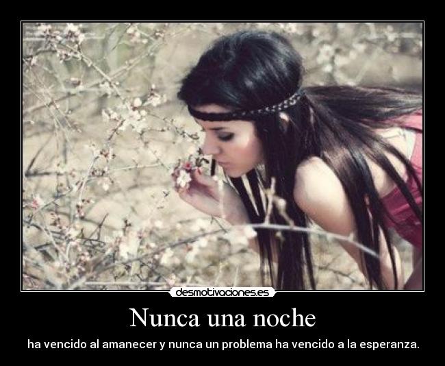 Nunca una noche -