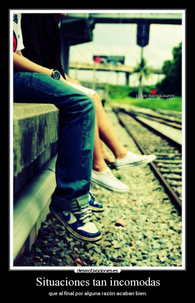 Situaciones tan incomodas - que al final por alguna razón acaban bien.