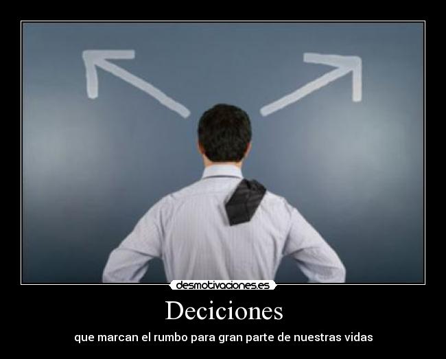 Deciciones -