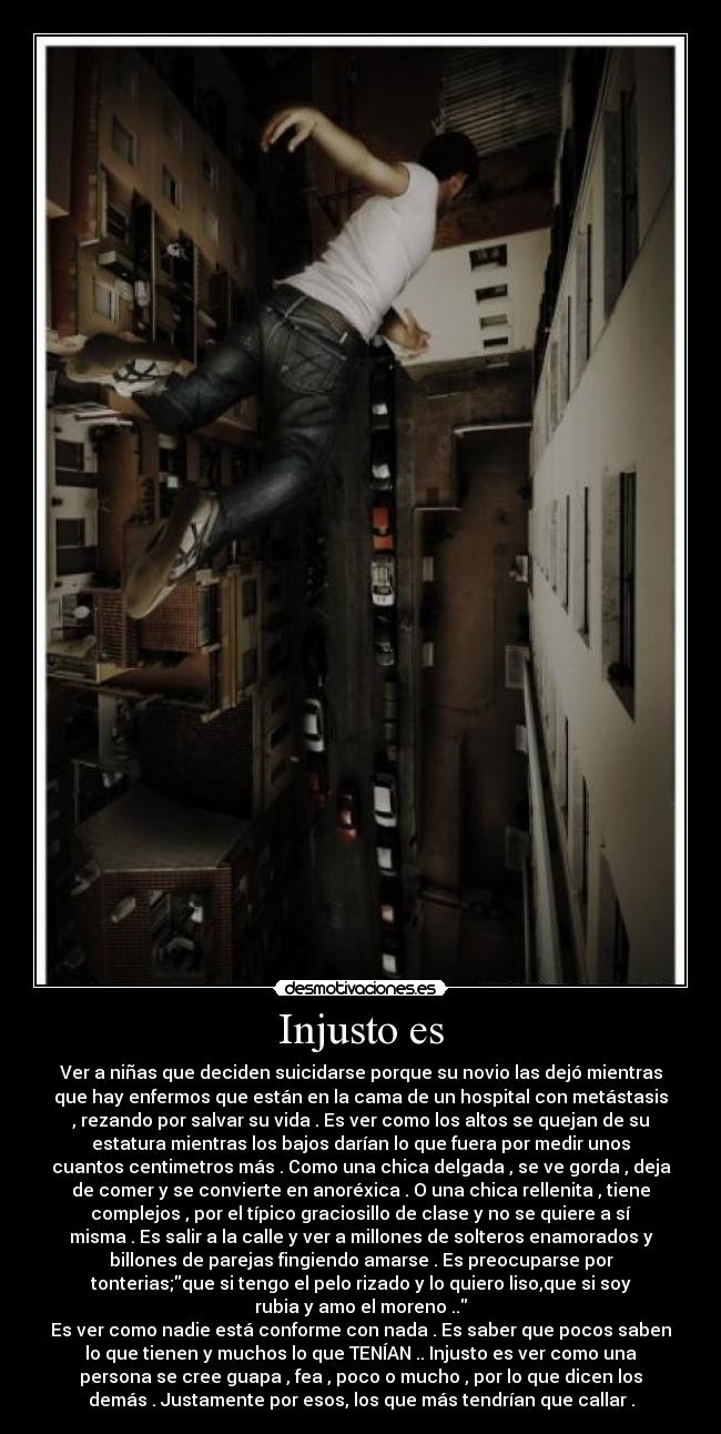 Injusto es - 