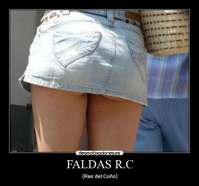 Imágenes y Carteles de FALDAS Desmotivaciones
