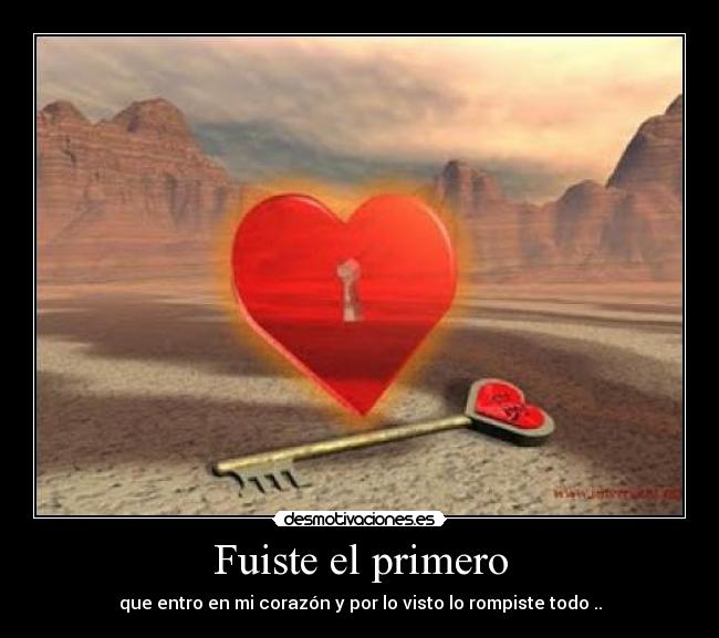 Fuiste el primero - 