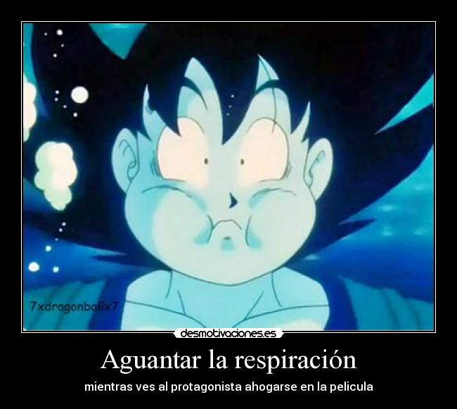 Aguantar la respiración -