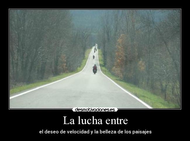 La lucha entre -