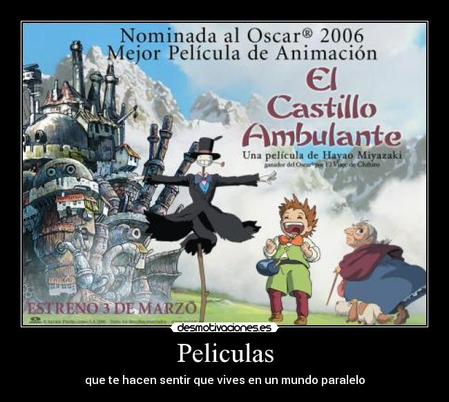 Peliculas - que te hacen sentir que vives en un mundo paralelo