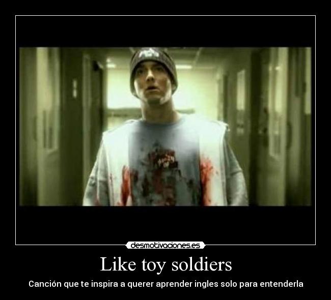 Like toy soldiers - 
