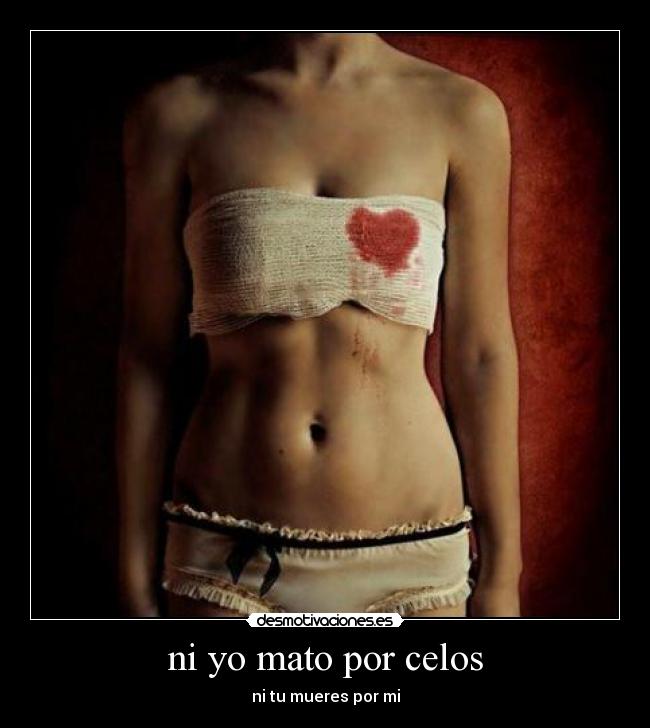 ni yo mato por celos - ni tu mueres por mi
