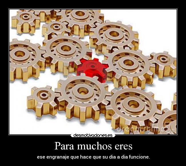 Para muchos eres -