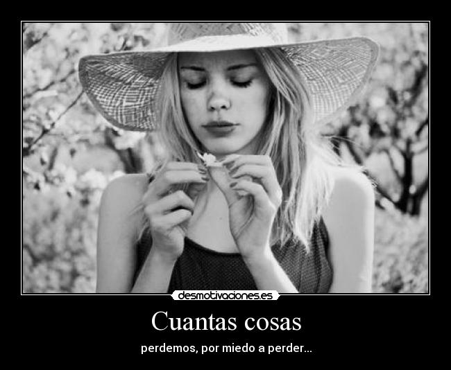Cuantas cosas -