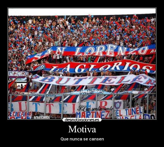 Motiva - Que nunca se cansen