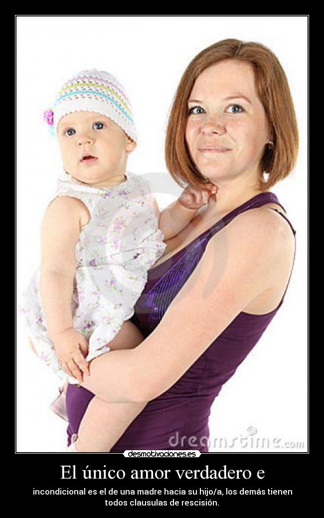 El único amor verdadero e -