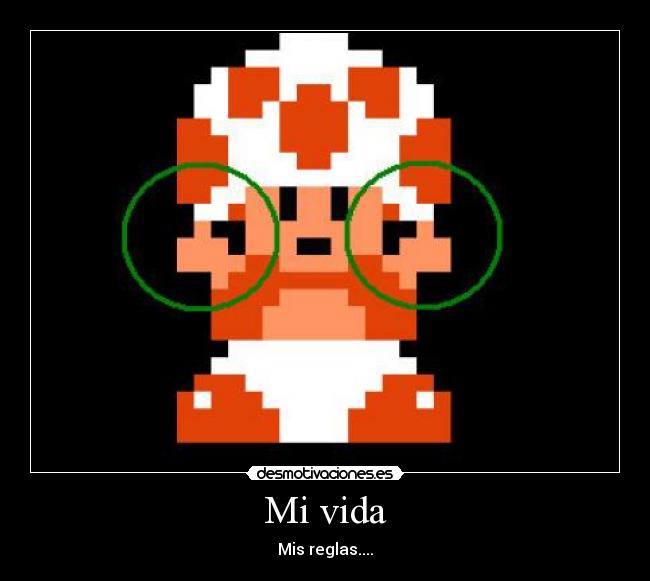 Mi vida - Mis reglas....