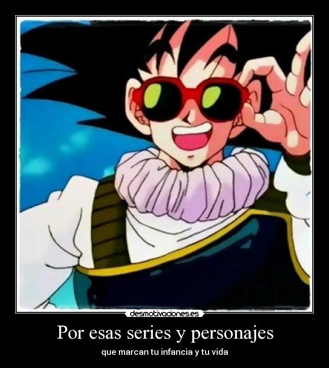 carteles dragon ball goku series infancia desmotivaciones