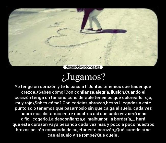 ¿Jugamos? -
