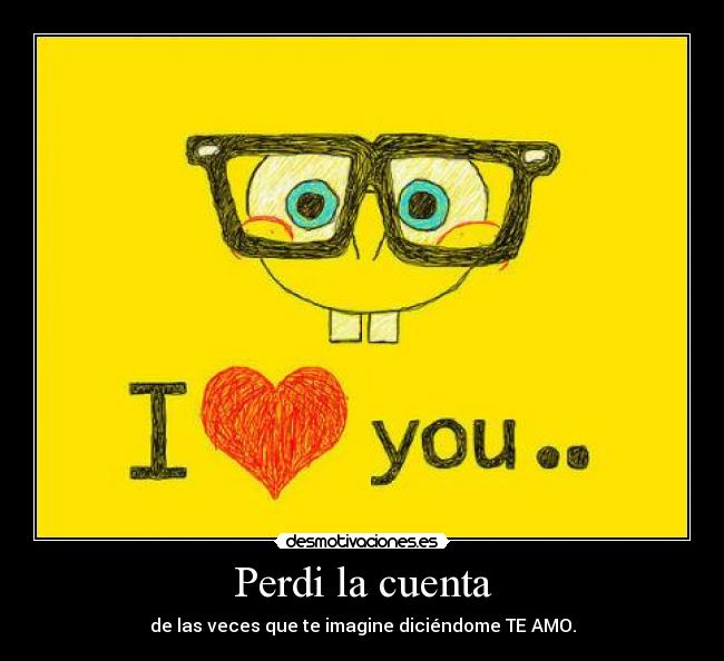 Perdi la cuenta -
