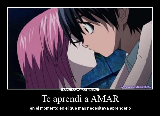 Te aprendi a AMAR - 