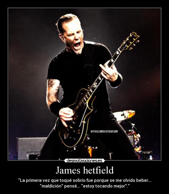 James hetfield -