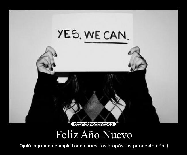 carteles feliz ano nuevo desmotivaciones