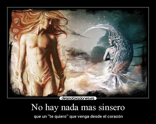No hay nada mas sinsero - 