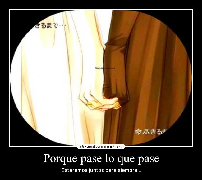 Porque pase lo que pase - 