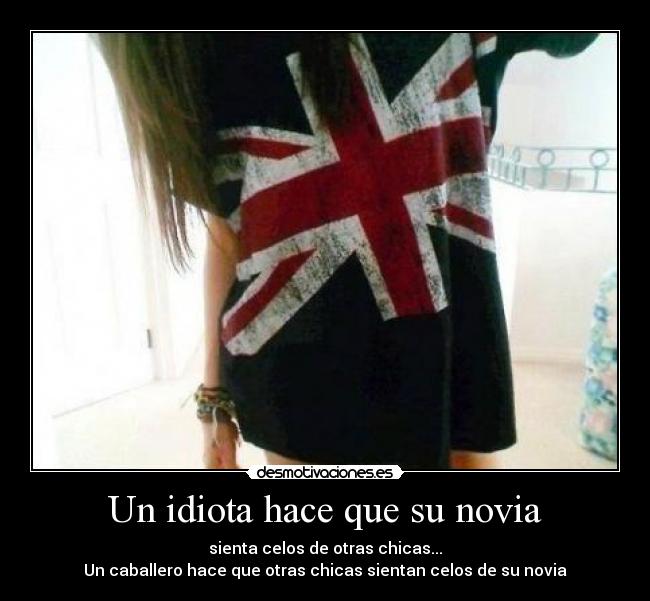 Un idiota hace que su novia -